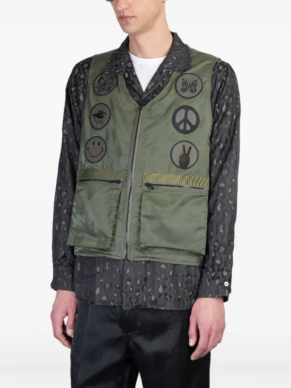 新品 NEEDLES Radio Vest SALE 50%OFF】[QV130]NEEDLES(ニードルズ) Radio Vest - Python