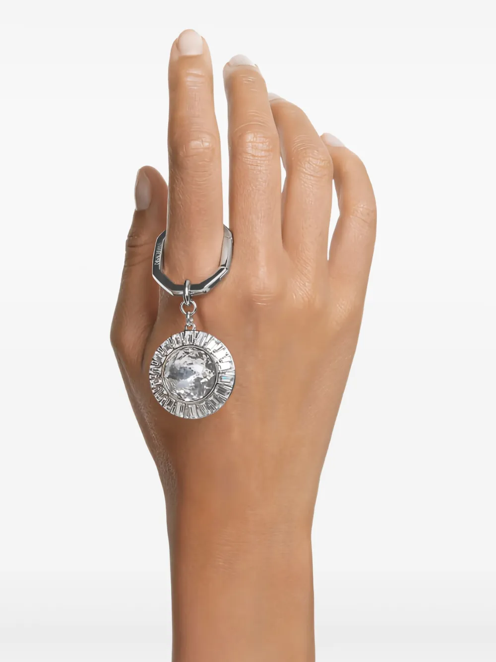 Swarovski oval-cut keychain | Image 2