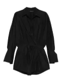THE ANDAMANE long sleeve dress - Black