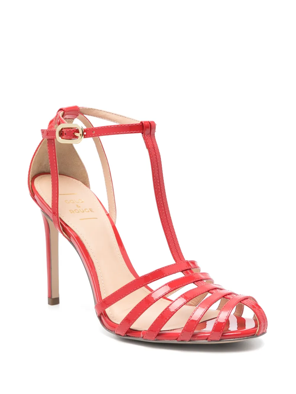 Gold & Rouge 100mm Filoe 2 sandals | Heeled Sandals | Image 2
