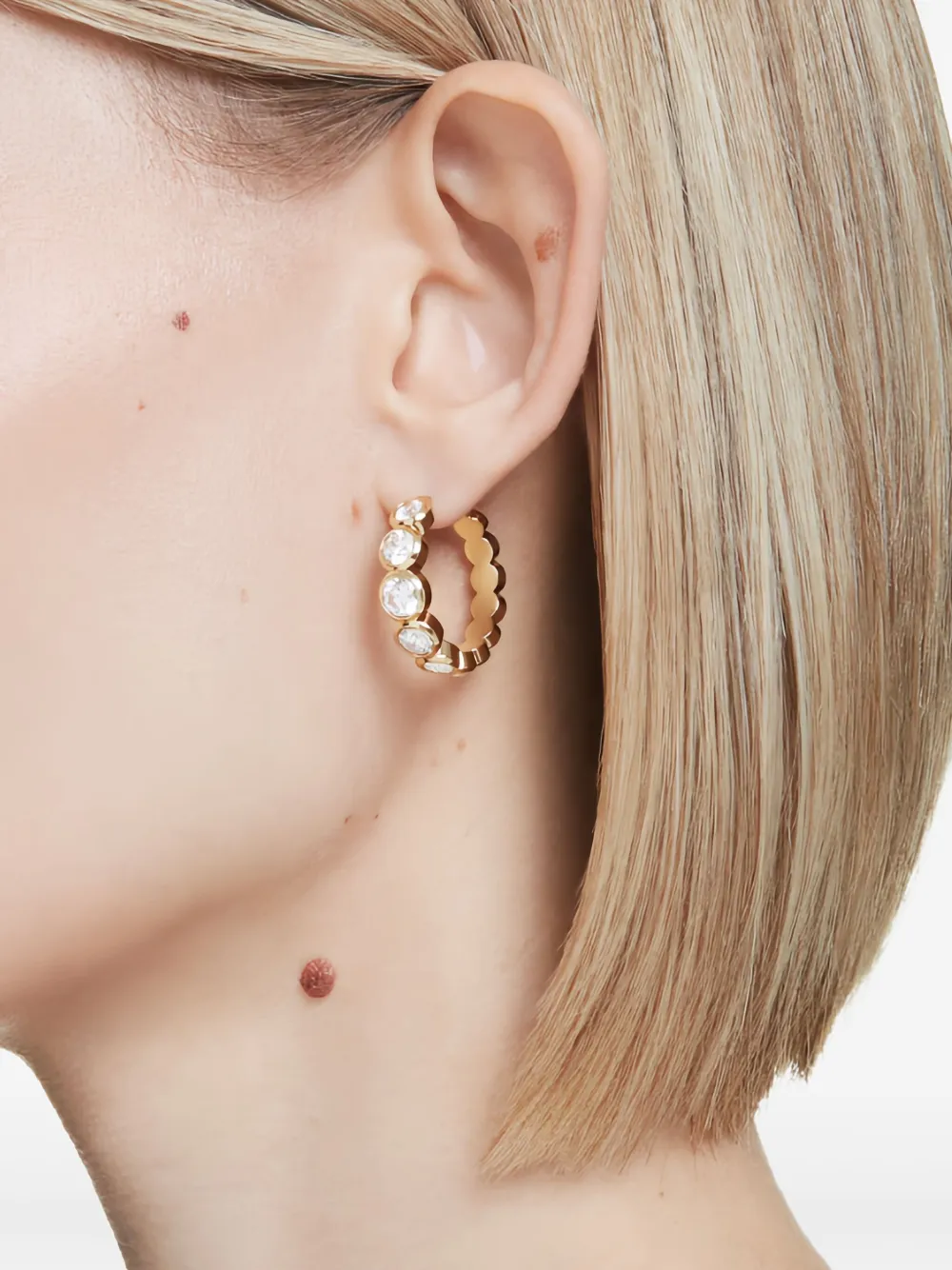 Swarovski Imber oorbellen - Goud