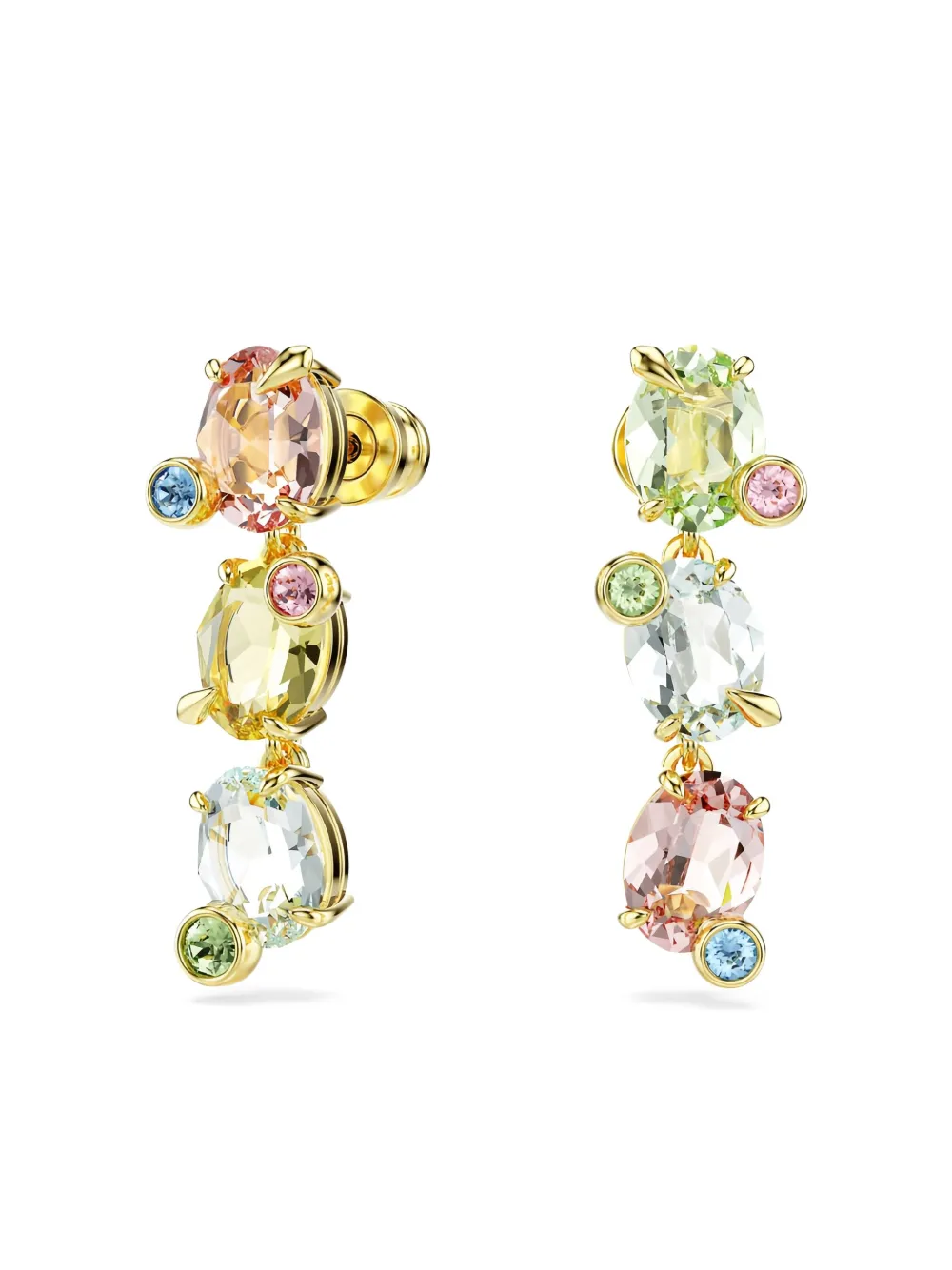 Swarovski Gema oorbellen - Goud