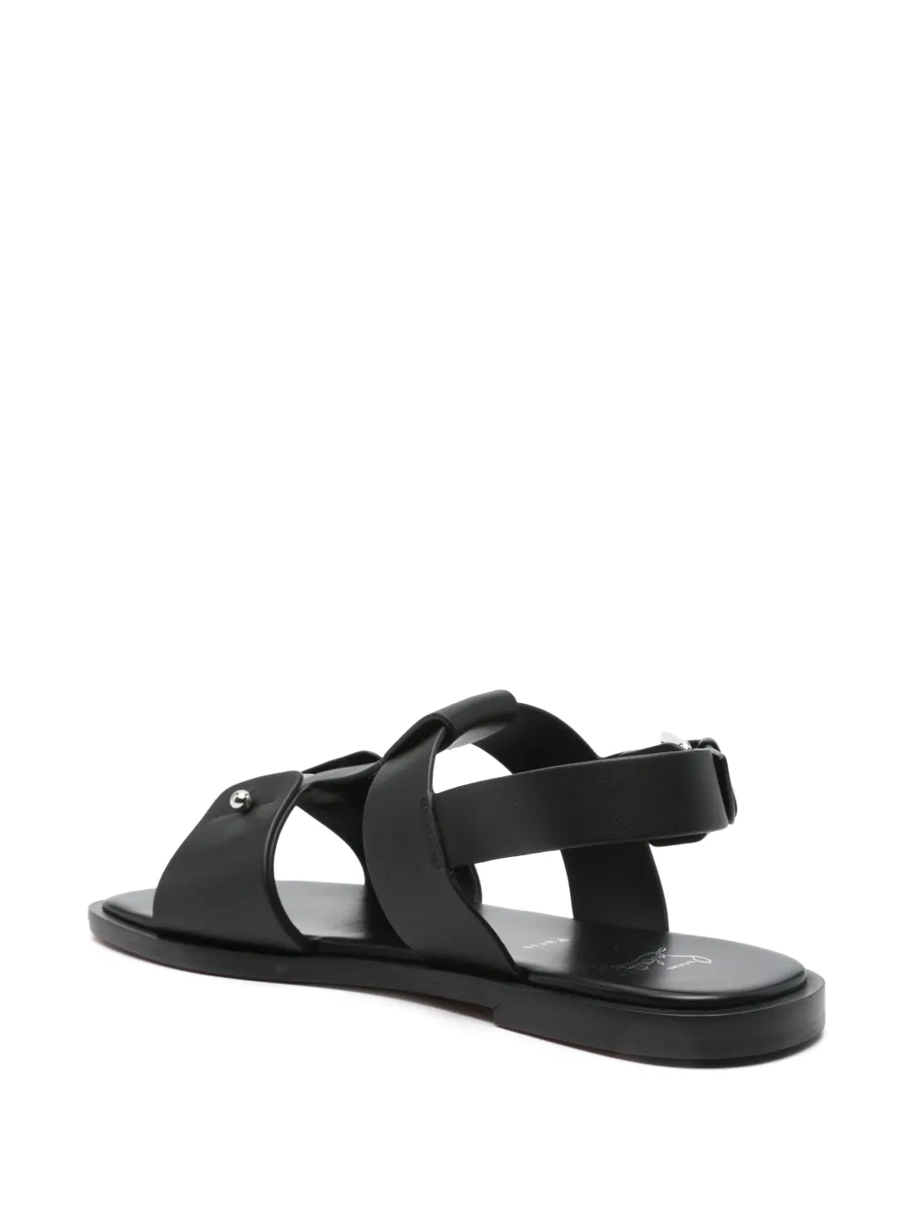 Christian Louboutin Chambeliss Leather Sandals | Black