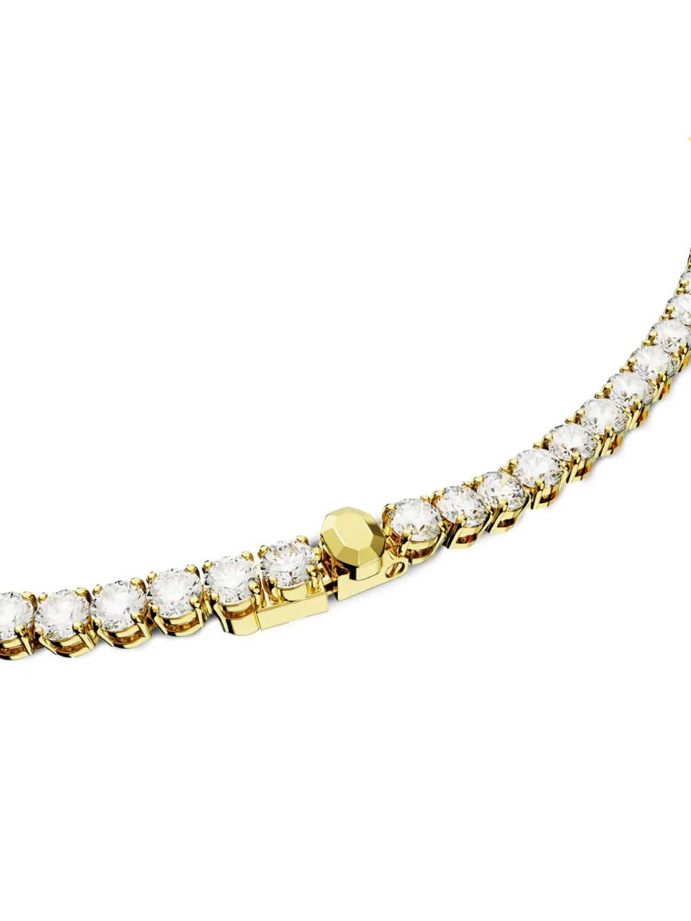 Swarovski Matrix halsketting - Wit