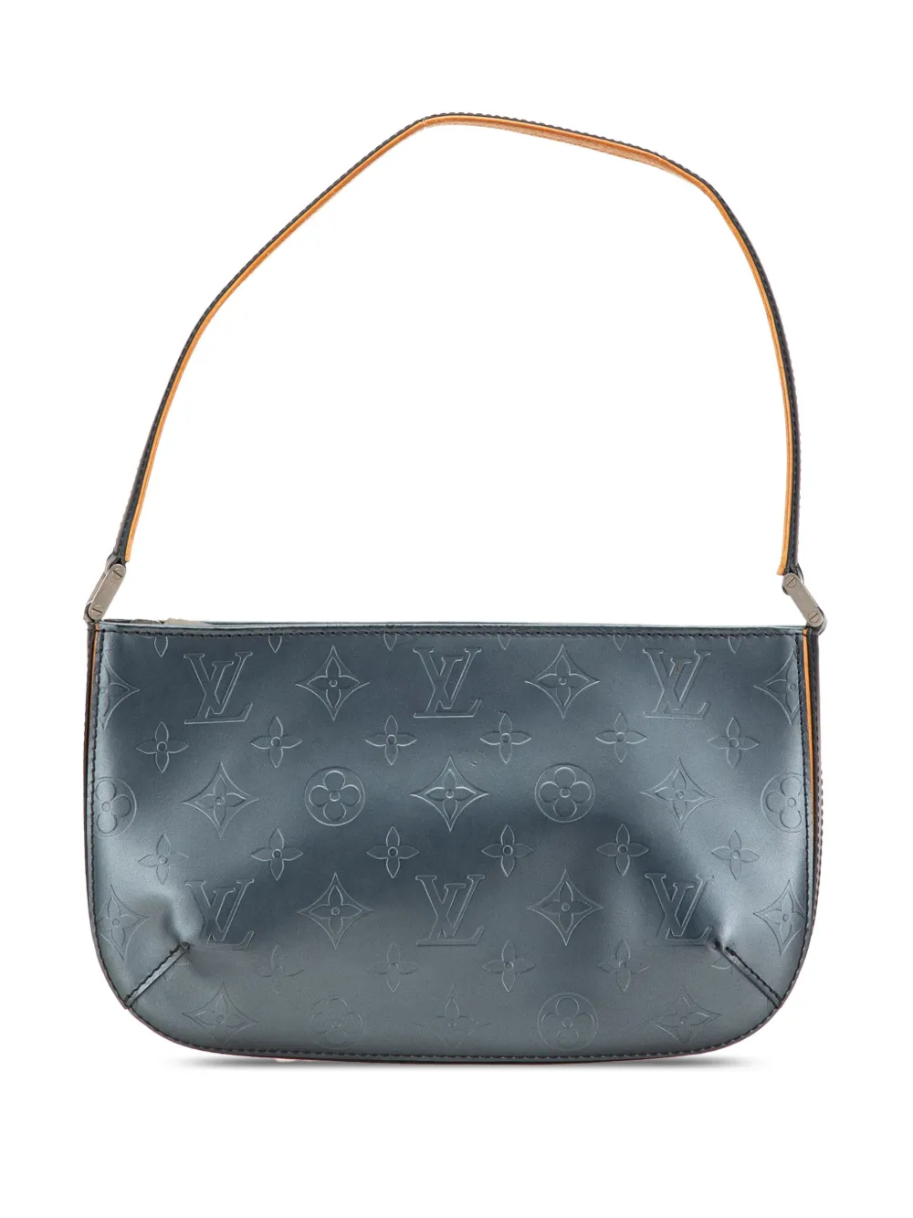 Louis Vuitton Pre-Owned 2002 Monogram Mat Fowler shoulder bag - ブルー Louis Vuitton Pre-Owned 2002 Monogram Mat Fowler shoulder bag - ブルー