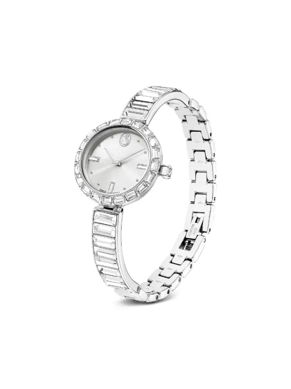 Swarovski Matrix Bangle 25mm Silver FARFETCH PH