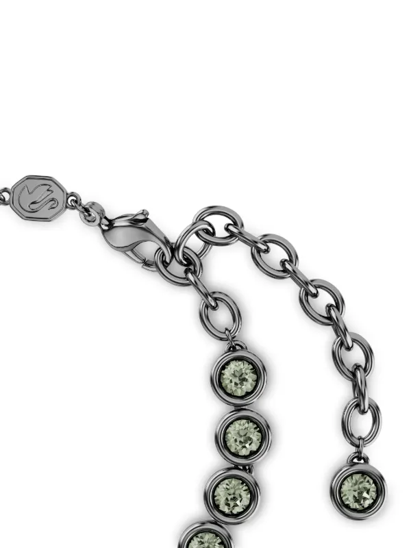Swarovski Imber Tennis Bracelet Black FARFETCH PH