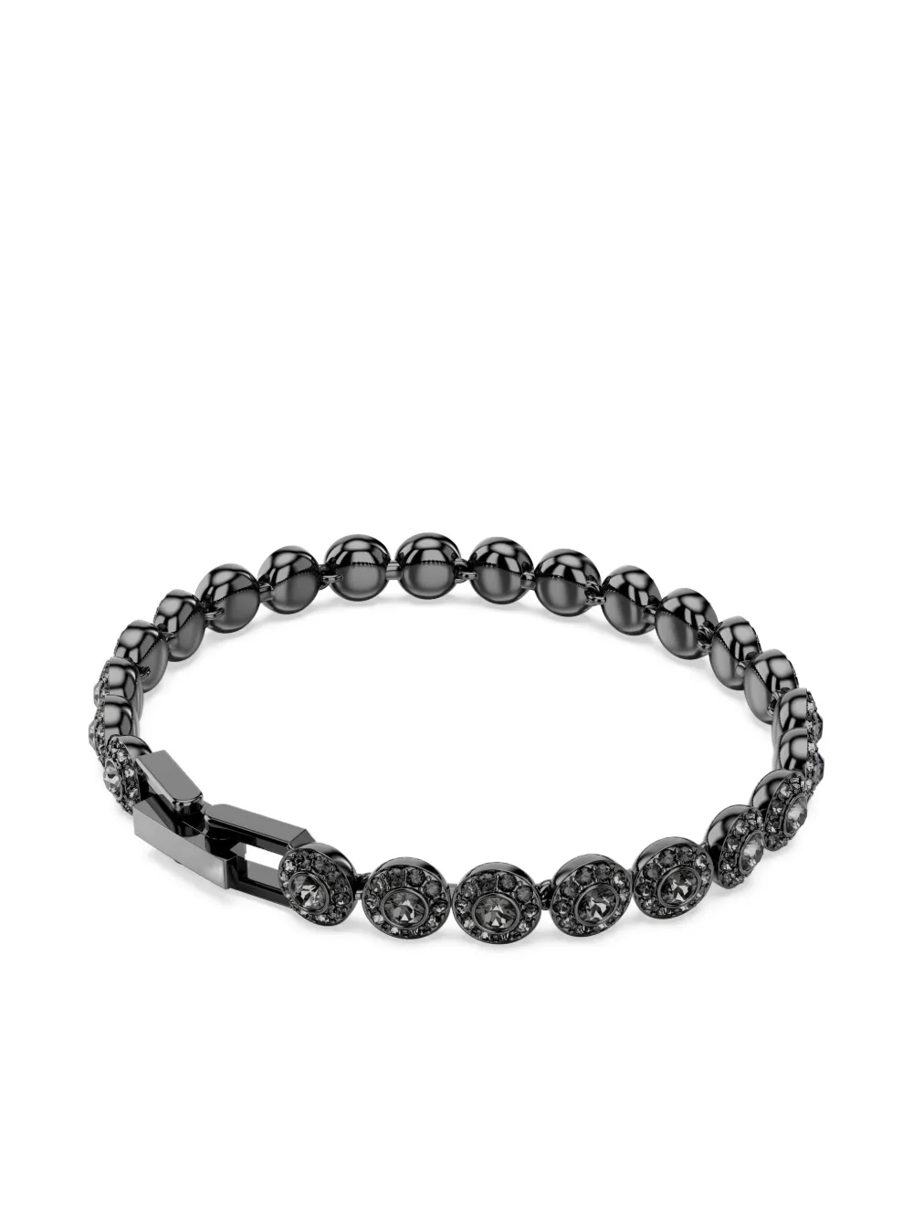 Swarovski Armband verfraaid met kristallen - Zwart