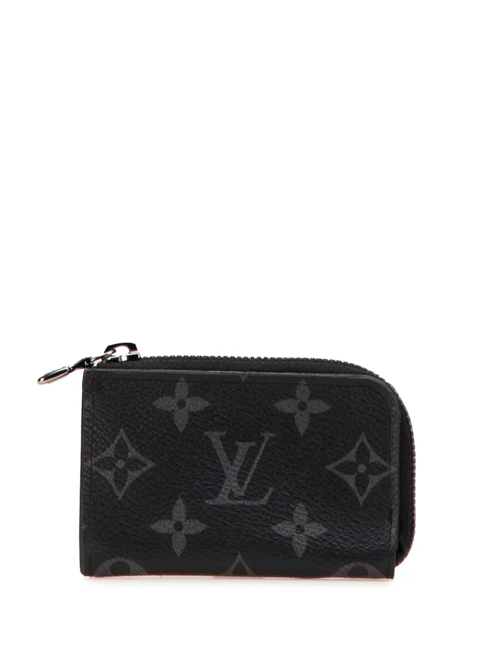 Louis Vuitton Pre-Owned 2021-2025 Monogram Eclipse coin pouch - ブラック Louis Vuitton Pre-Owned 2021-2025 Monogram Eclipse coin pouch - ブラック