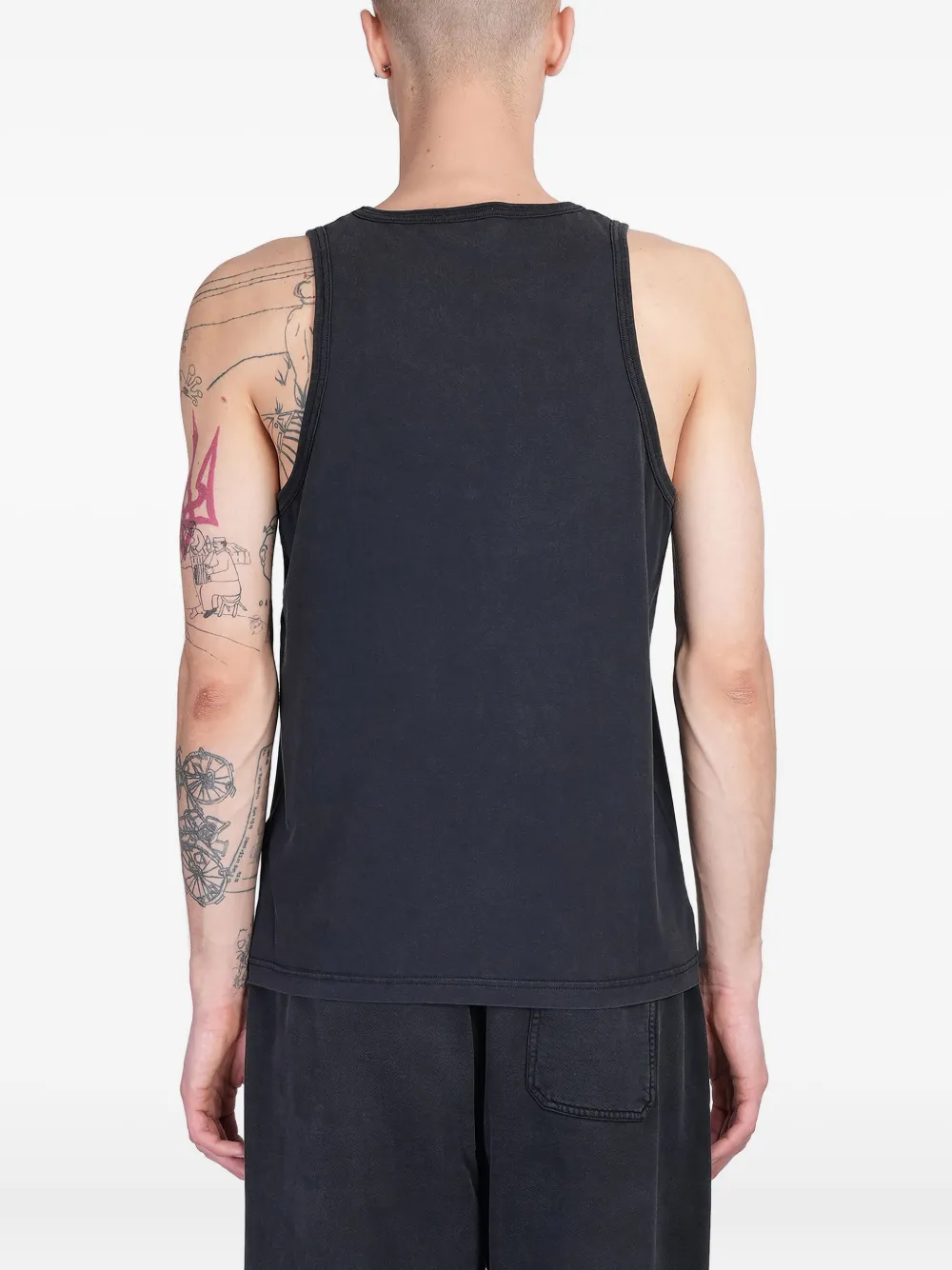Casablanca La Prémonition tanktop Zwart