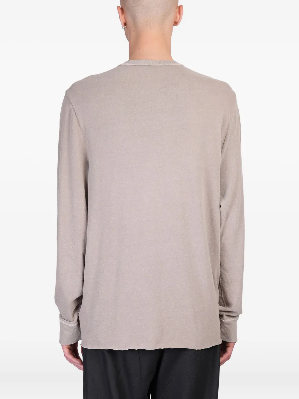 JAMES PERSE COTTON HENLEY T-SHIRT 