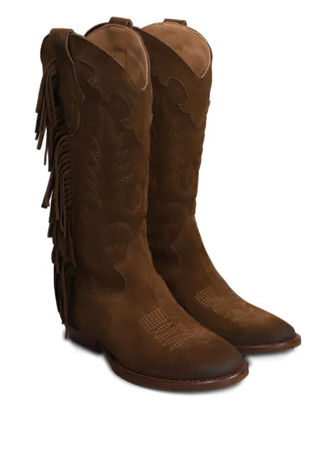 Gisel Moire 30mm Oklahoma cowboy boots