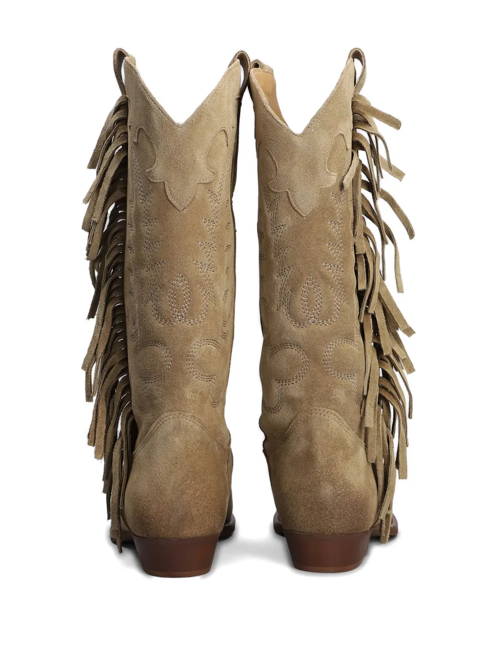 Gisel Moire 30mm Oklahoma cowboy boots Neutrals