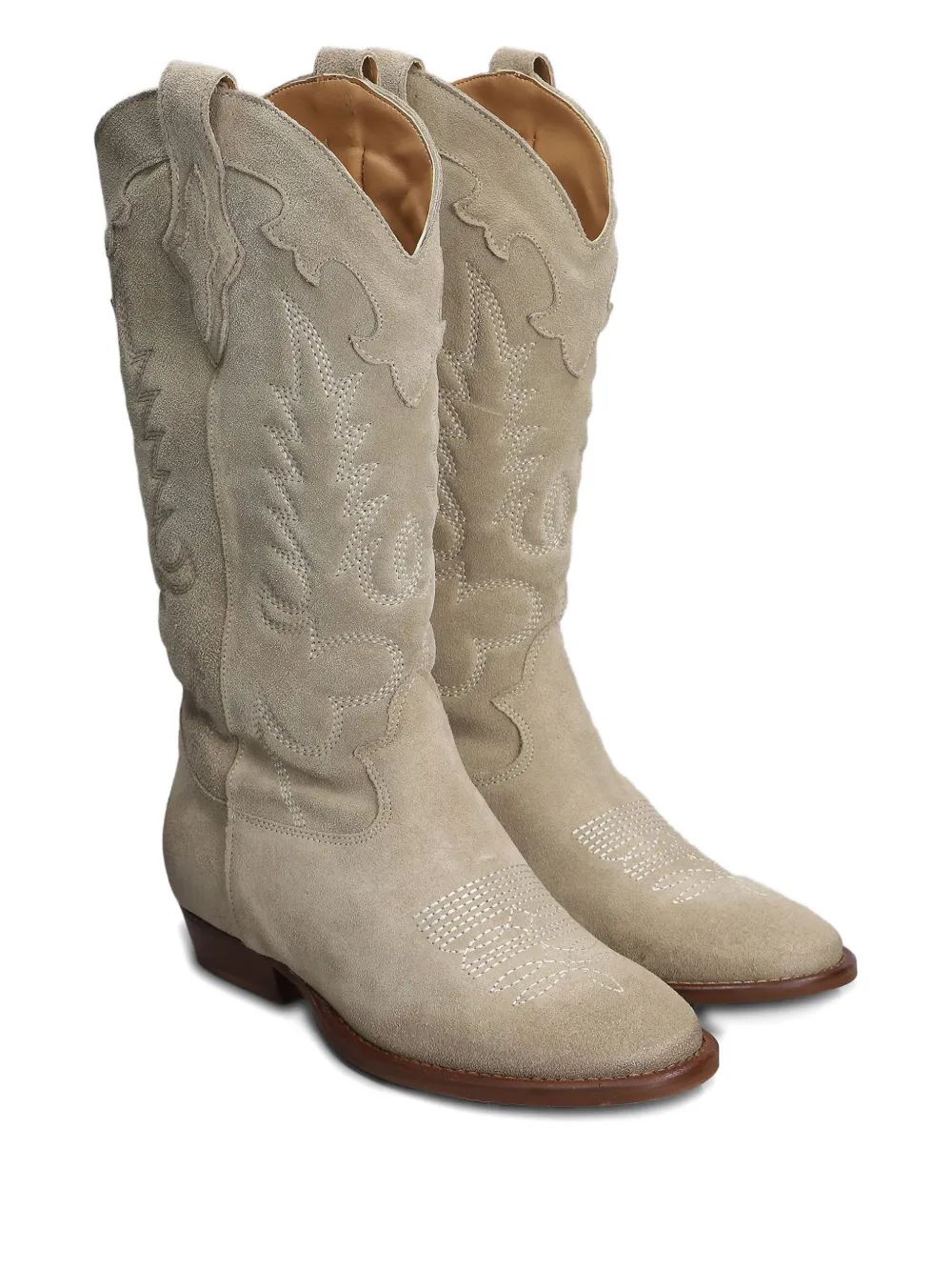 Gisel Moire 30mm Guatemala boots Neutrals