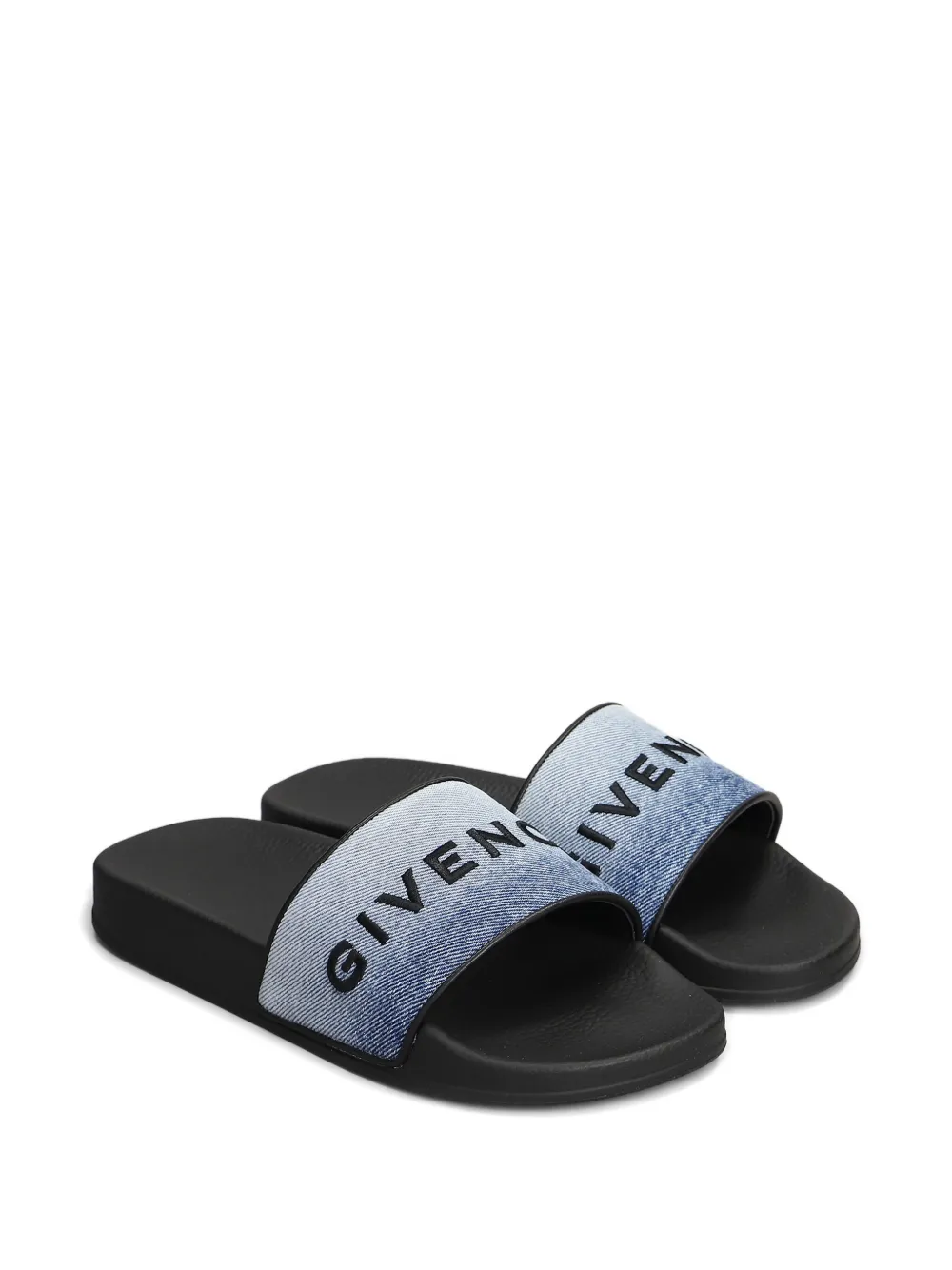 Givenchy logo-embroidered flat sandals | Flat Sandals | Image 2