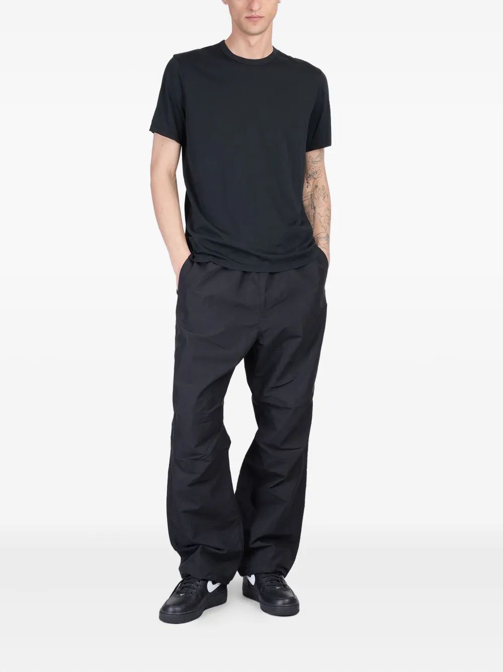 James Perse cotton t-shirt - Zwart