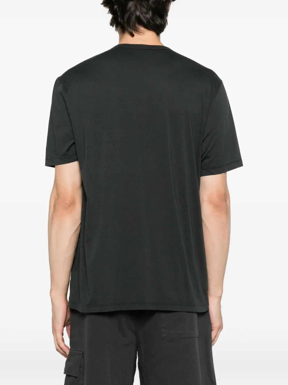 James Perse crew-neck cotton T-shirt Grijs