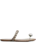 Pedro Garcia Pipa flat sandals - Neutrals