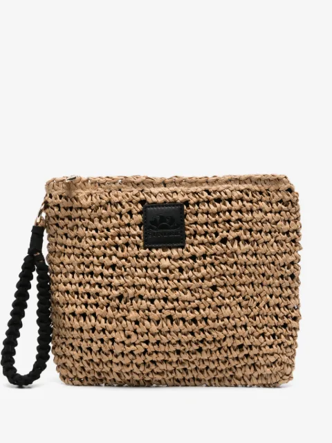 Sundek paper clutch bag