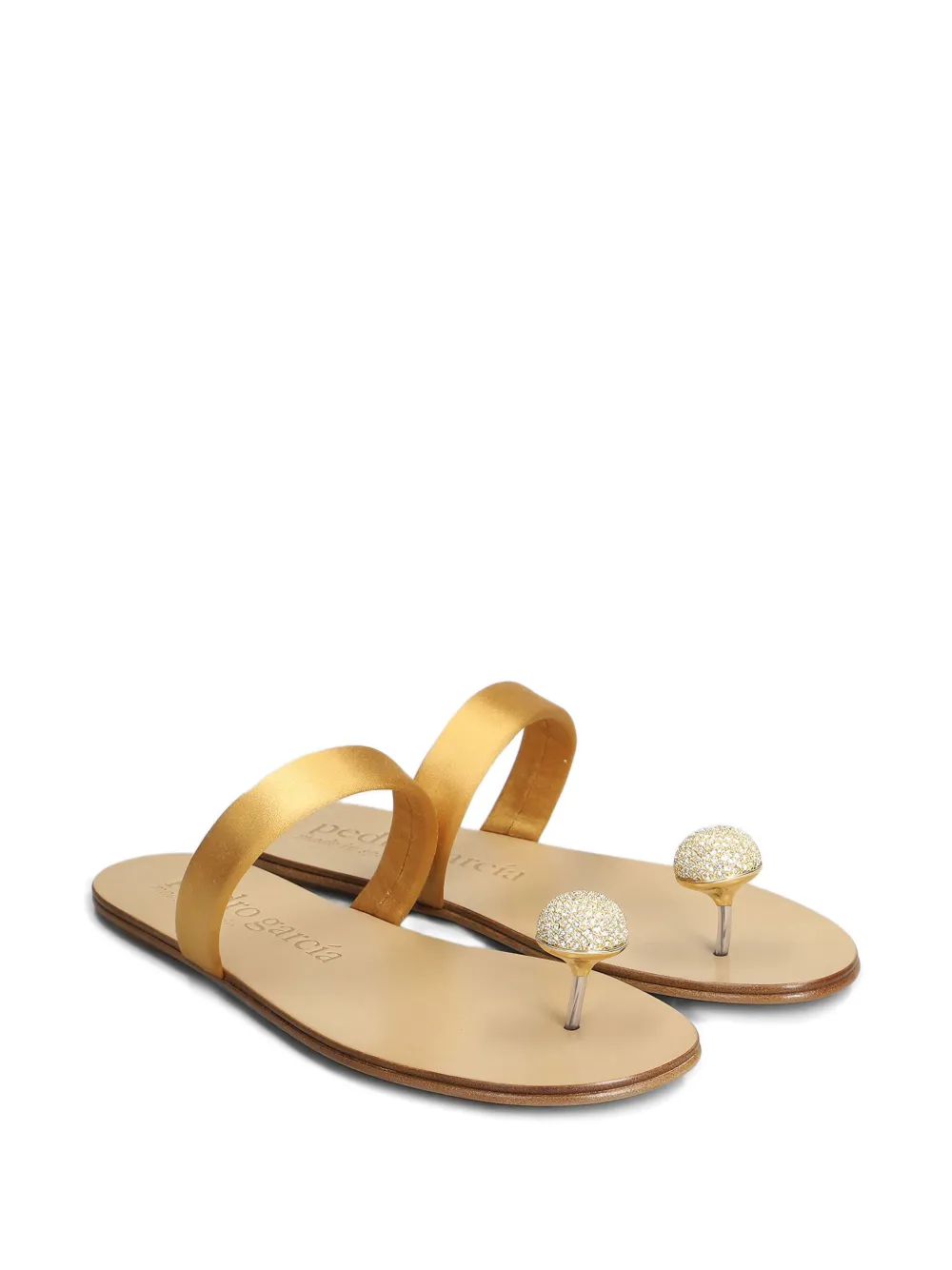 Pedro Garcia Pacha sandals Gold