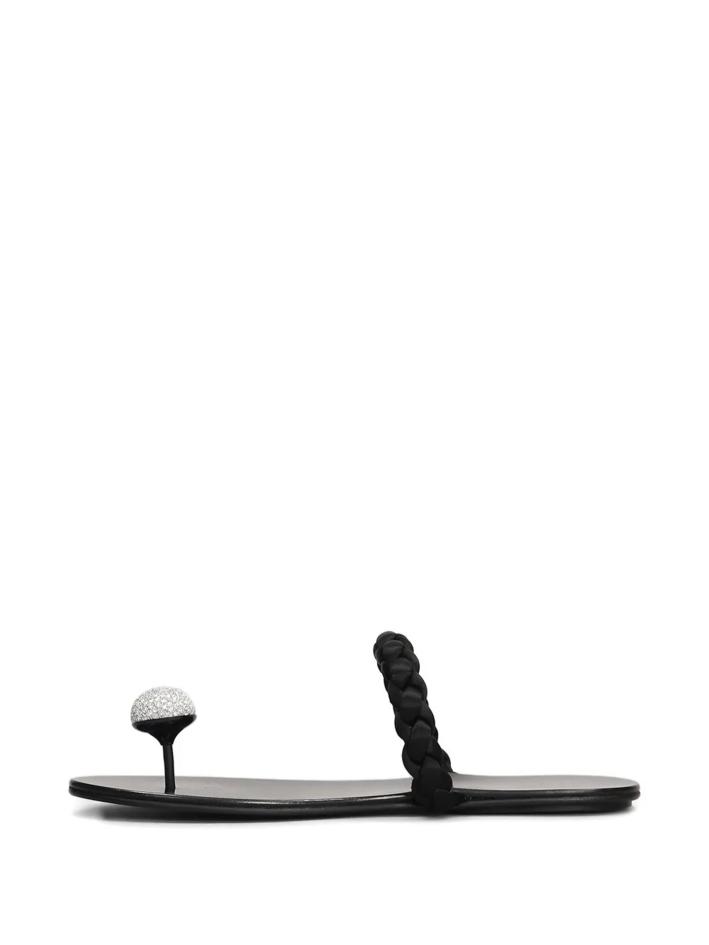 Pedro Garcia Pipa platte sandalen Zwart