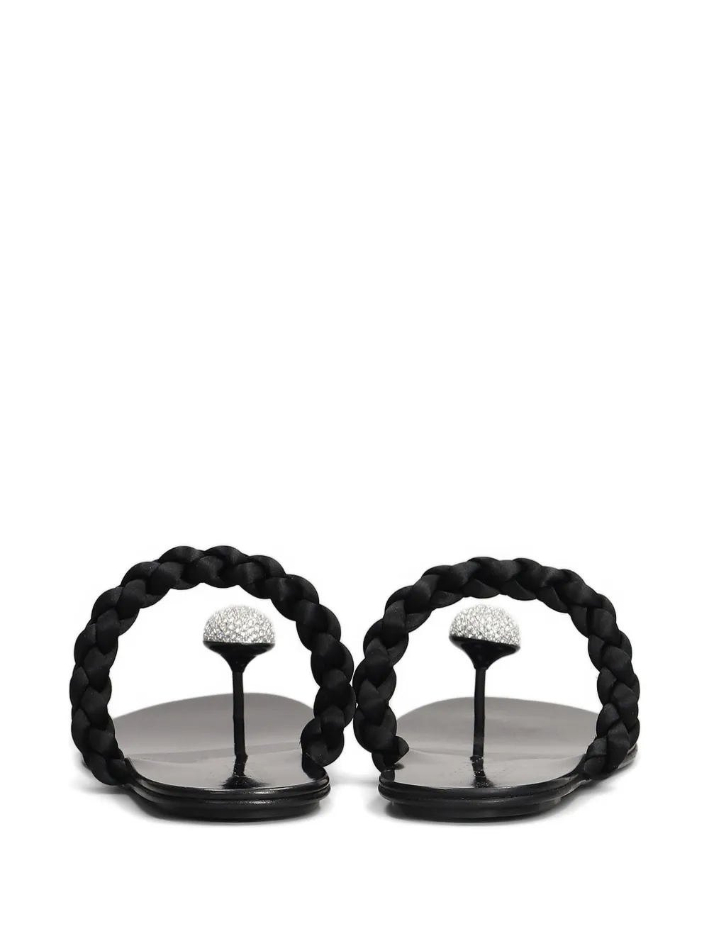Pedro Garcia Pipa platte sandalen Zwart