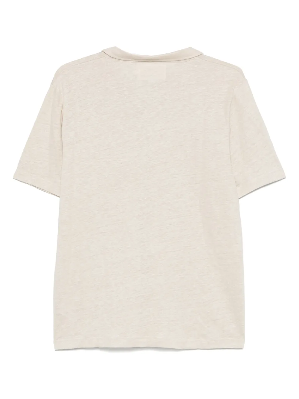 MC2 Saint Barth linen polo shirt - Beige