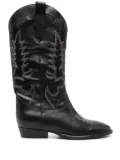 Gisel Moire Guatemala cowboy boots - Blue