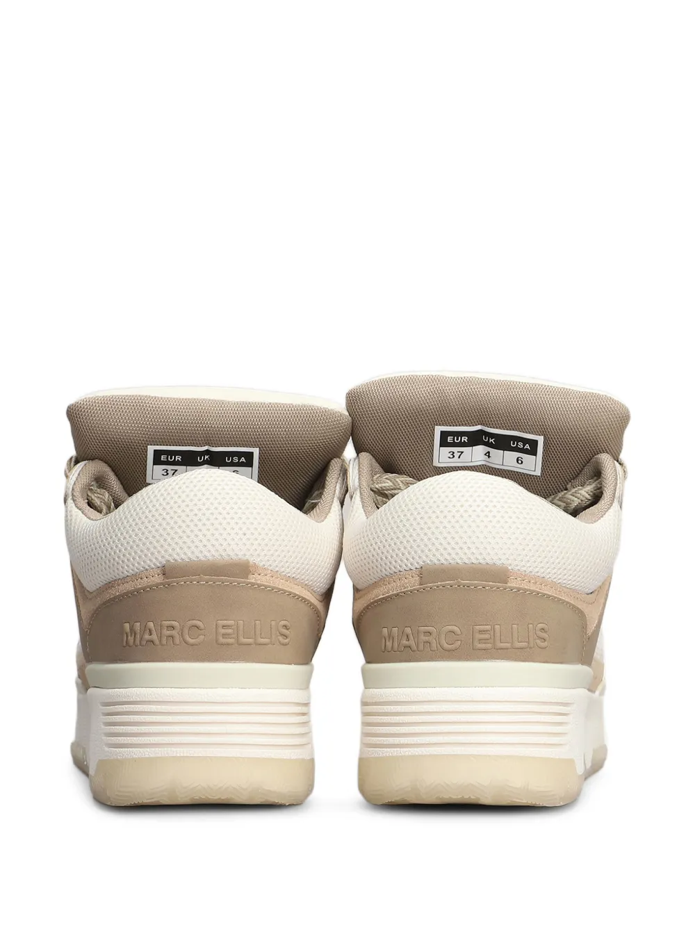 Marc Ellis padded sneakers Neutrals