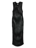 MC2 Saint Barth fishnet maxi dress - Black