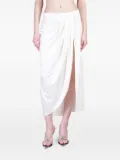 Nuè Marina maxi skirt - White