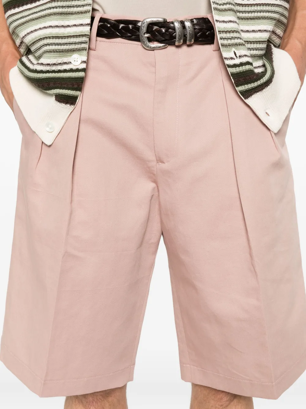 Briglia 1949 Geplooide shorts Roze