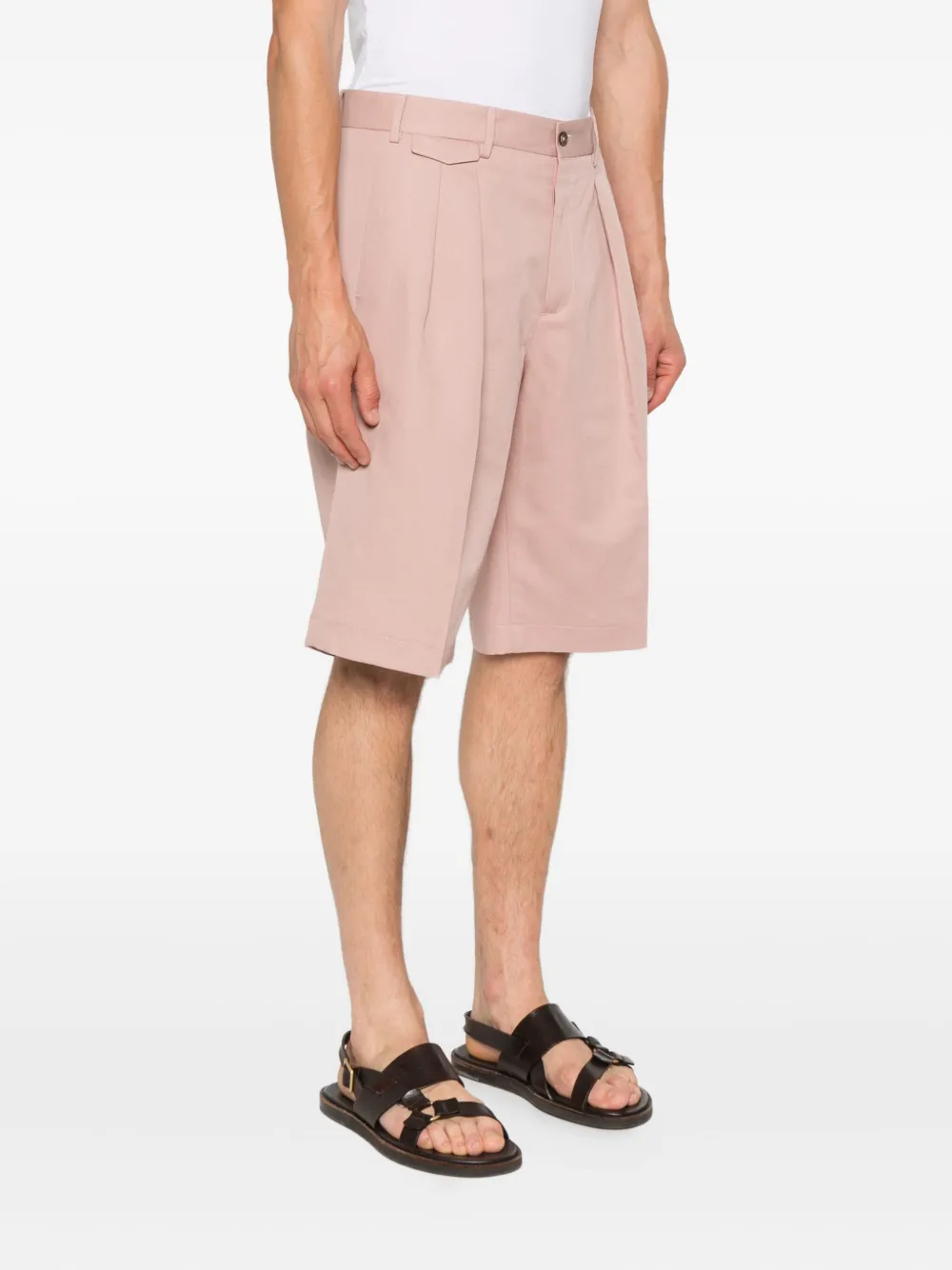 Briglia 1949 Geplooide shorts Roze
