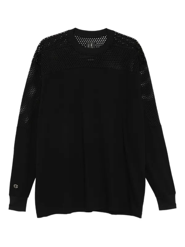 Rick Owens X Champion オーガニックコットン ロングTシャツ