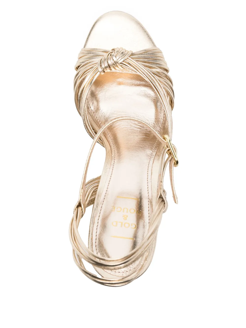Gold & Rouge 90mm Viflu sandals