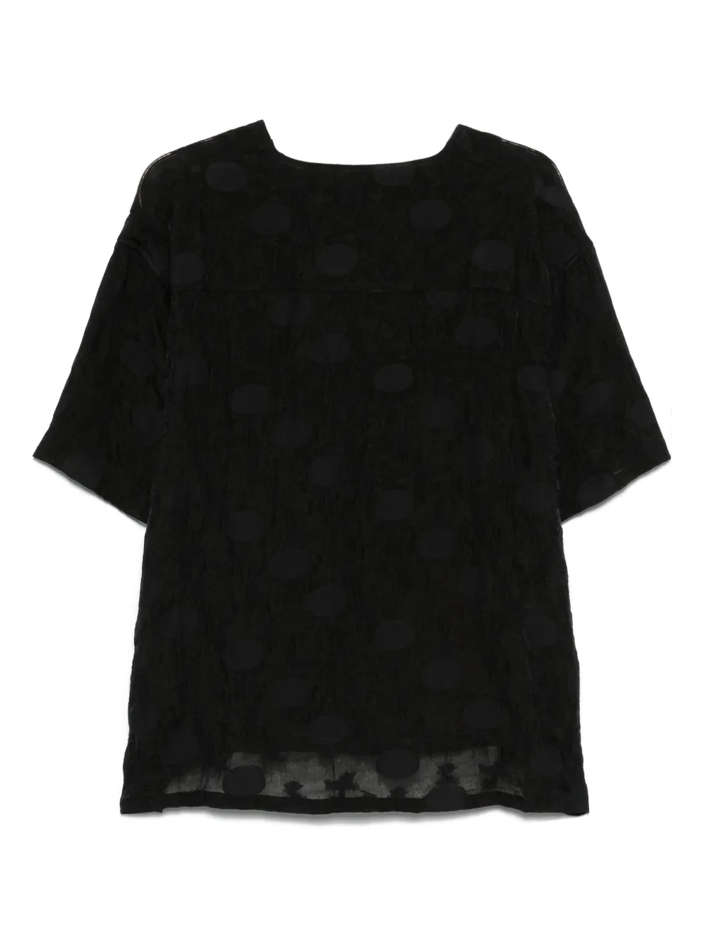 Needles polka-dot shirt - Zwart