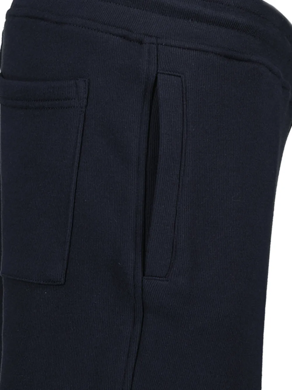 K-Way logo-patch drawstring shorts Blauw