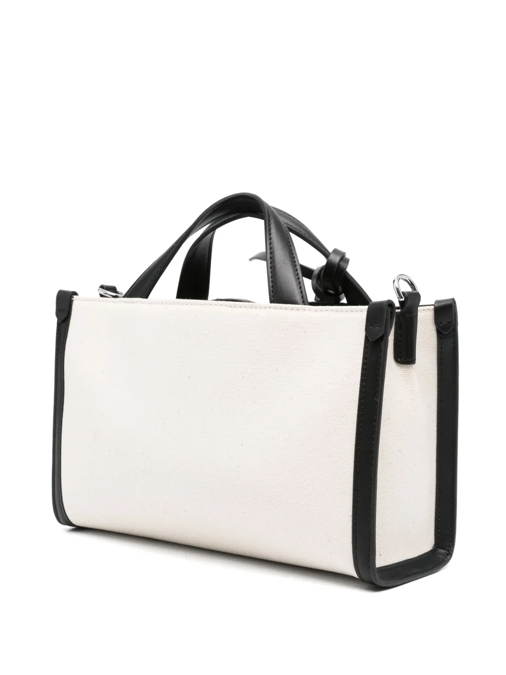 Karl Lagerfeld logo-lettering tote bag Beige