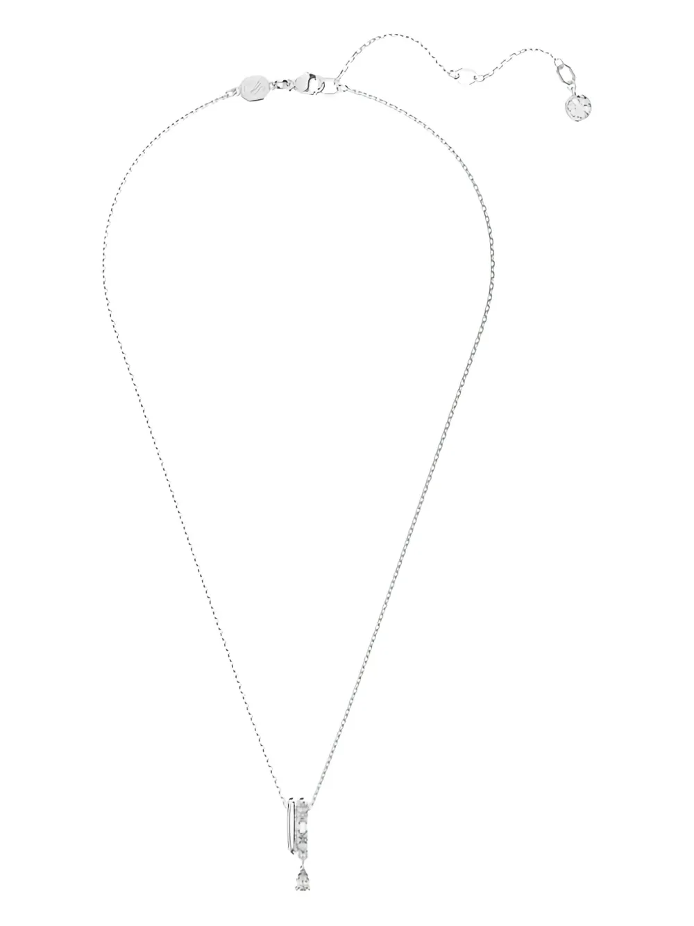 Swarovski collar con dije | plateado | Image 1