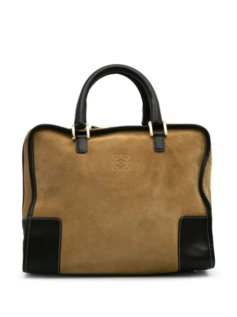 Loewe Pre-Owned 2003 Suede Amazona 32 handbag