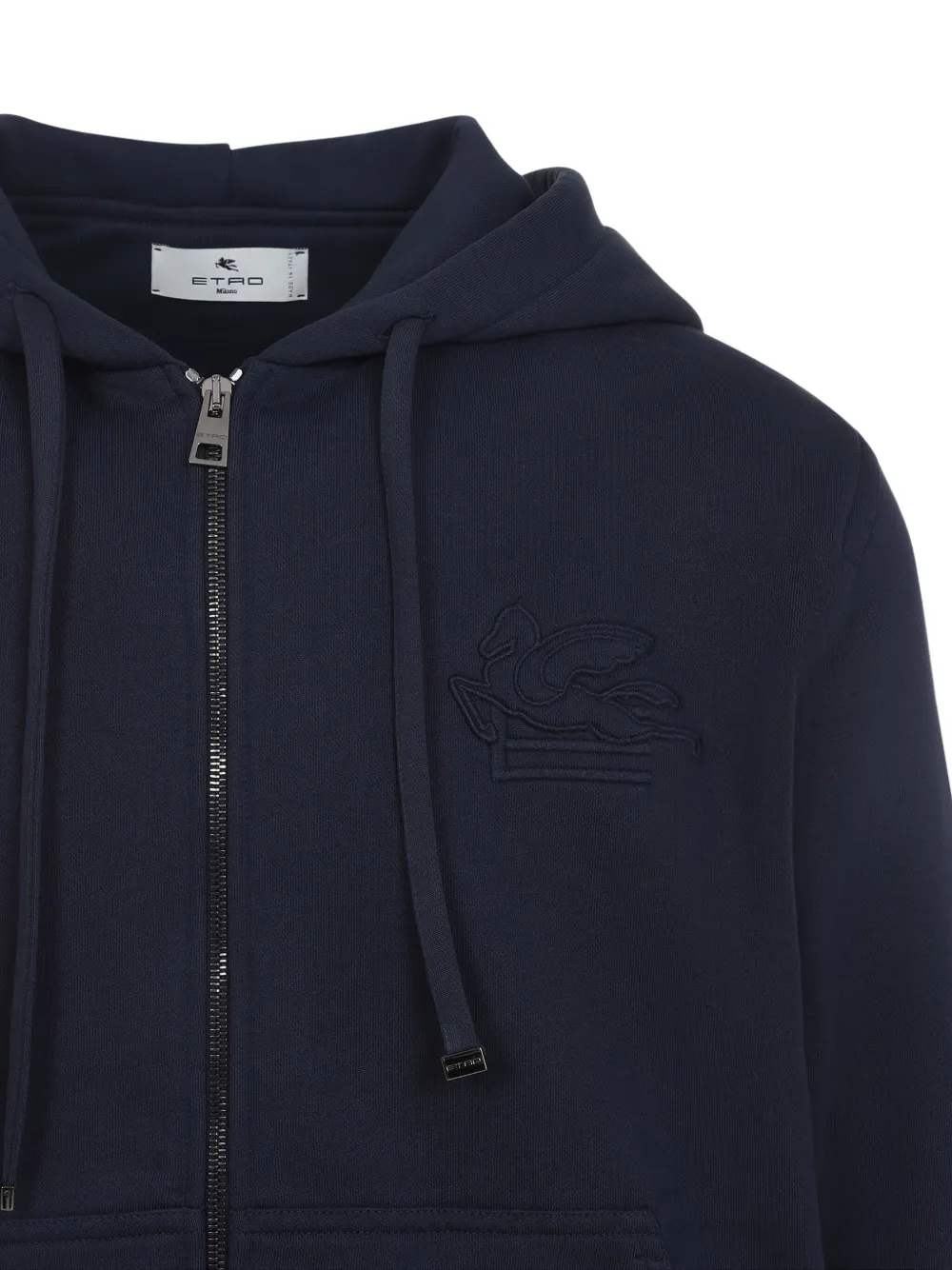 ETRO Hoodie met patroon Blauw