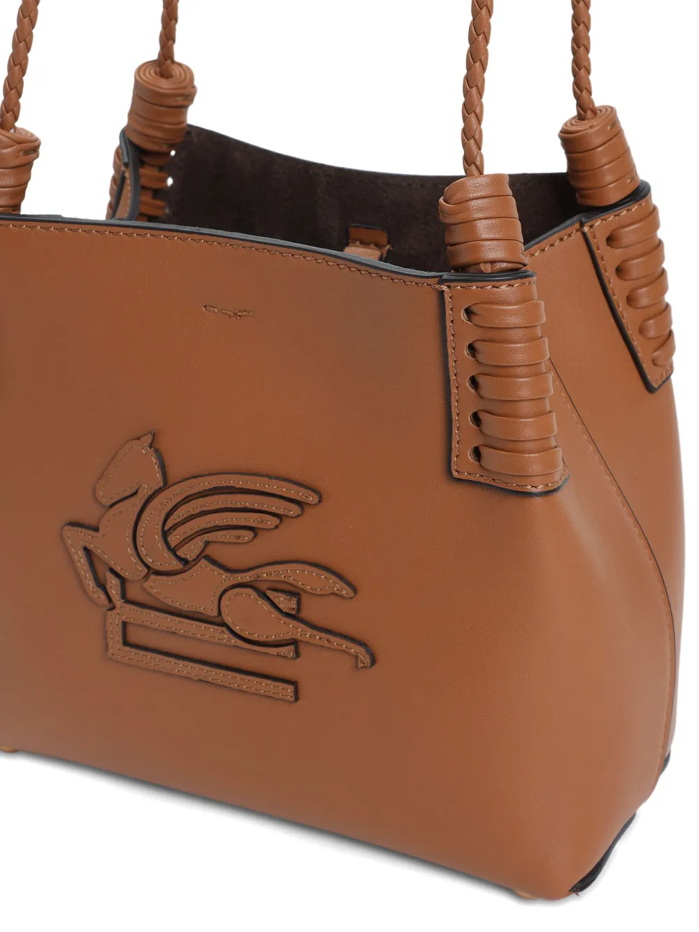 ETRO Libra kleine crossbodytas Bruin