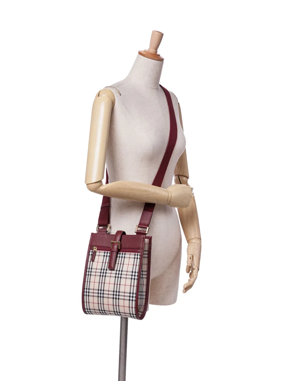 Burberry Pre-Owned 2000-2017 House Check Canvas crossbody bag | Pre-Owned | Image 2