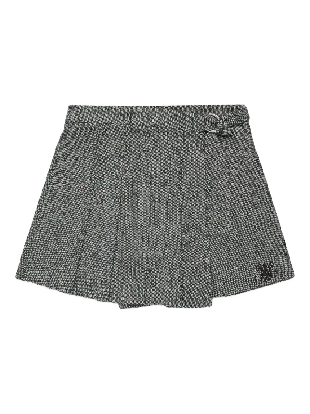 MAX&Co. Kids pleated tweed skirt | Grey | Image 1