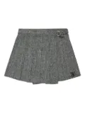 MAX&Co. Kids pleated tweed skirt - Grey