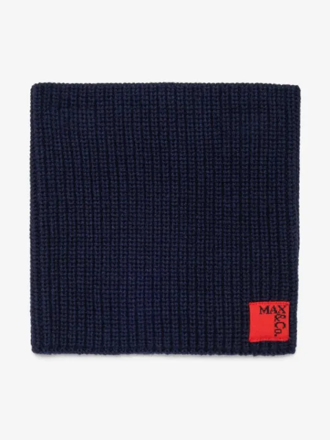 MAX&Co. Kids ribbed-knit scarf