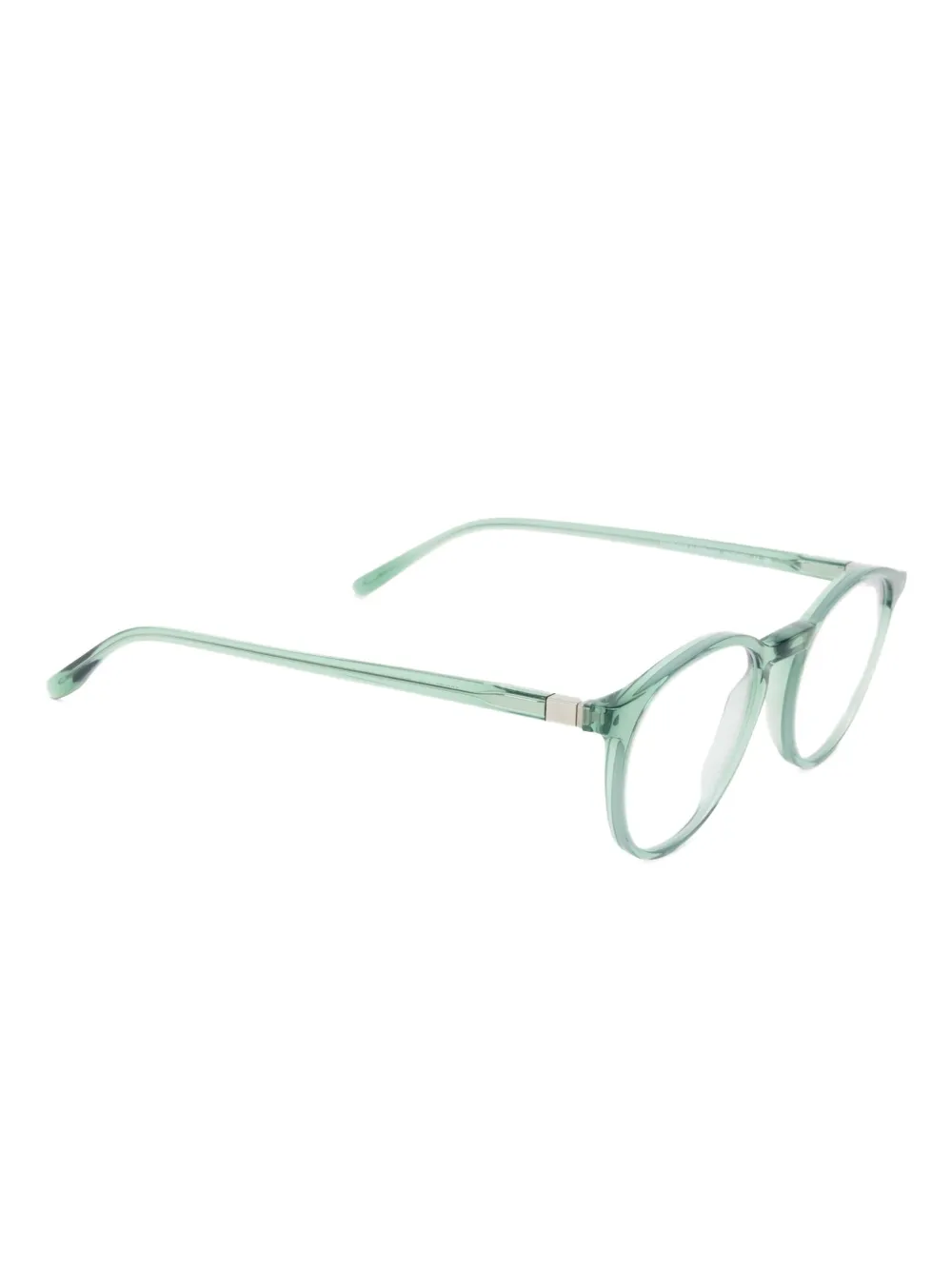Mykita Lais bril met rond montuur Groen