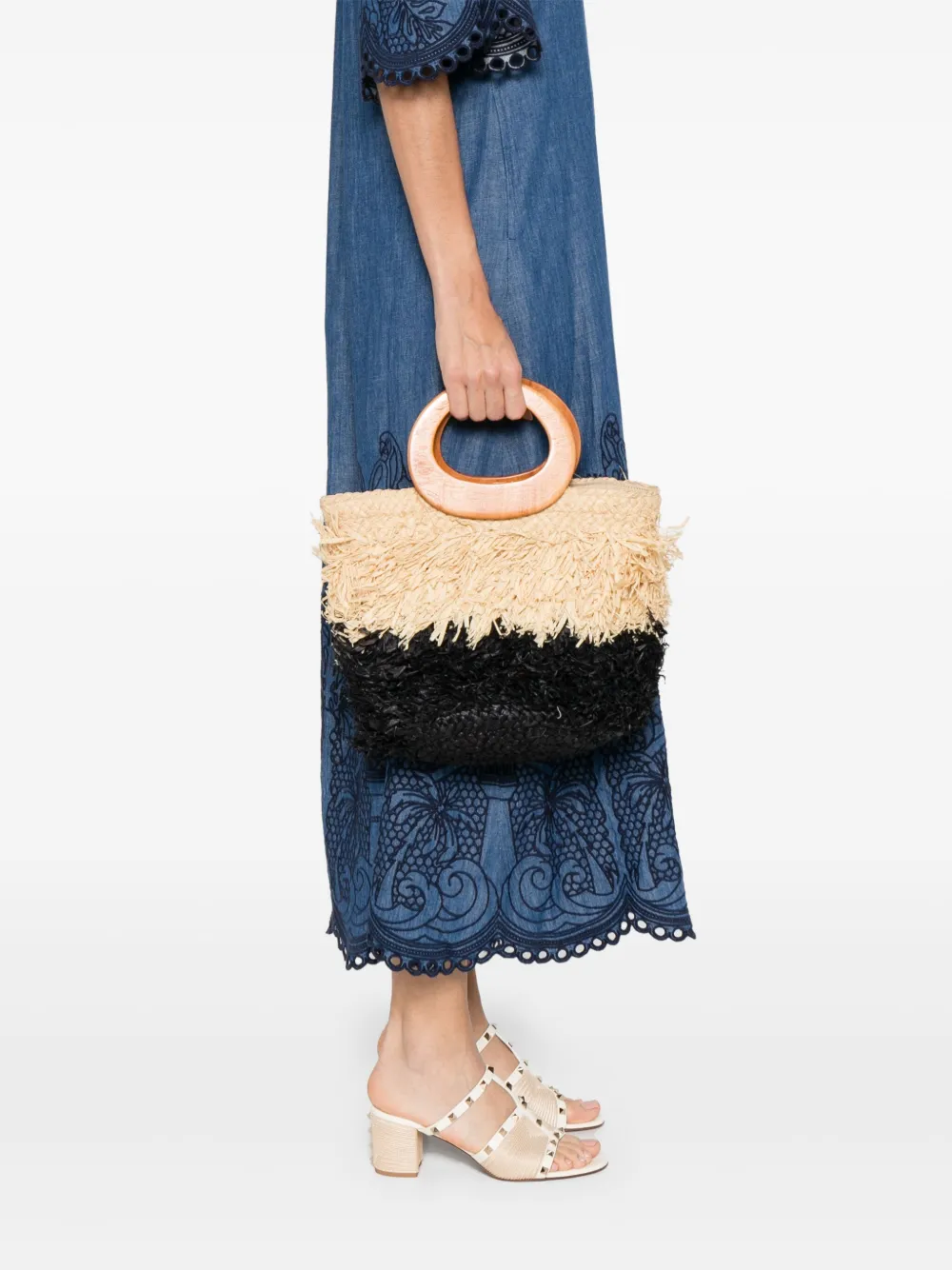 AFAR medium Keshia tote bag - Beige