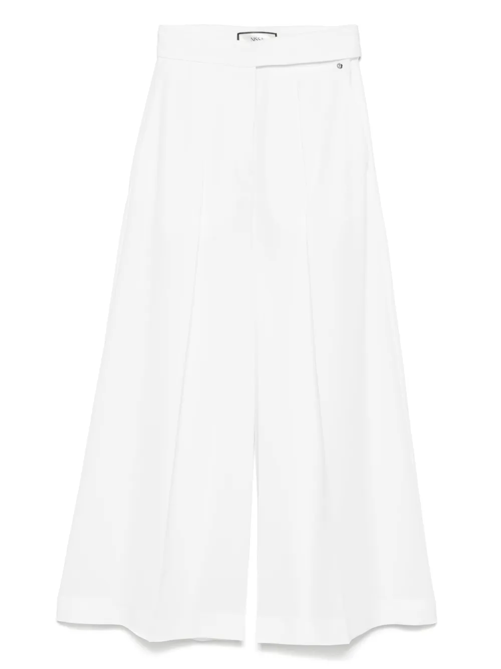 NISSA pleated pants | White | Image 1