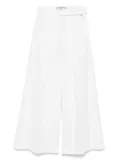 NISSA pleated pants - White